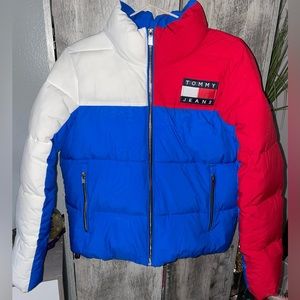 TOMMY HILFIGER PUFFER JACKET WOMEN SIZE M BRAND NEW